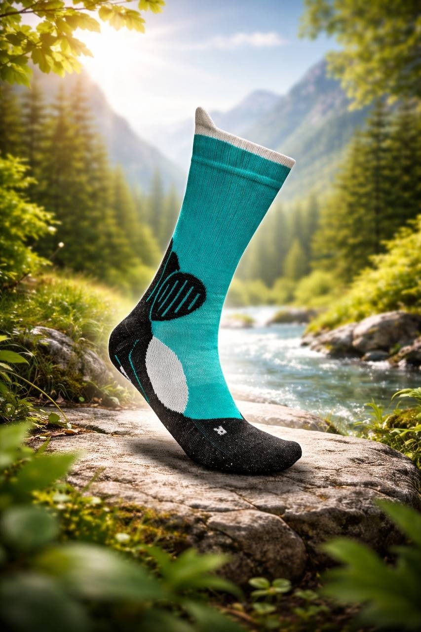 Gabriel Najdorf Trekking Socken Coolmax Thermolite Wandern Outdoor