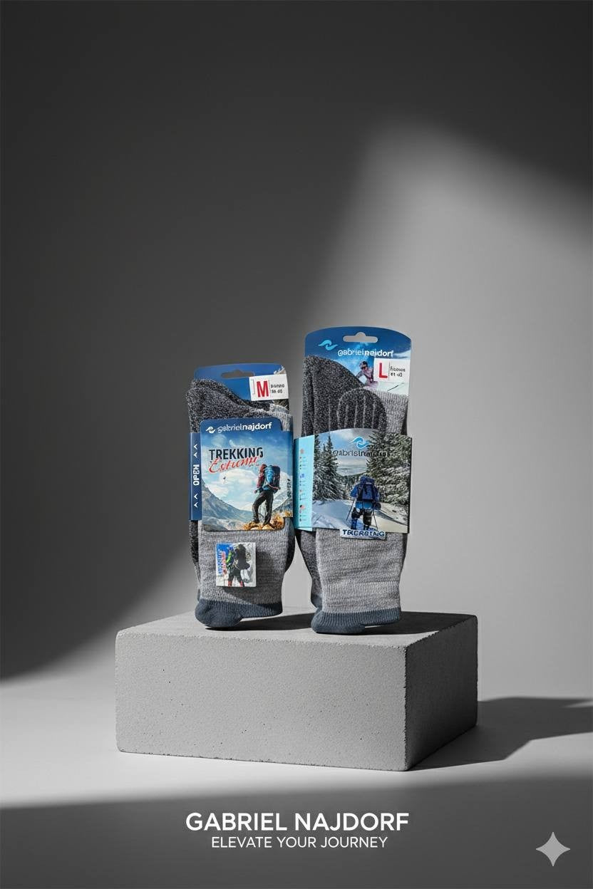 Gabriel Najdorf Trekking Socken Coolmax Thermolite Wandern Outdoor