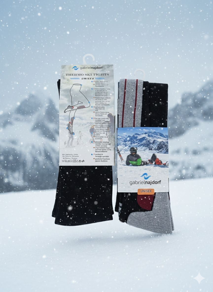Gabriel Thermo Ski-Strumpfhose Unisex Größe M (39–42) – Warme Winter Unterwäsche