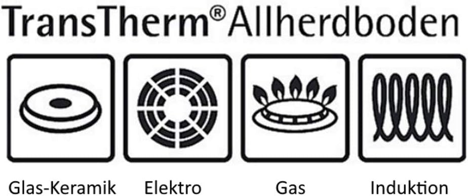 WMF Schmorpfanne 28 cm 5L mit Glasdeckel – Induktion & Backofen geeignet
