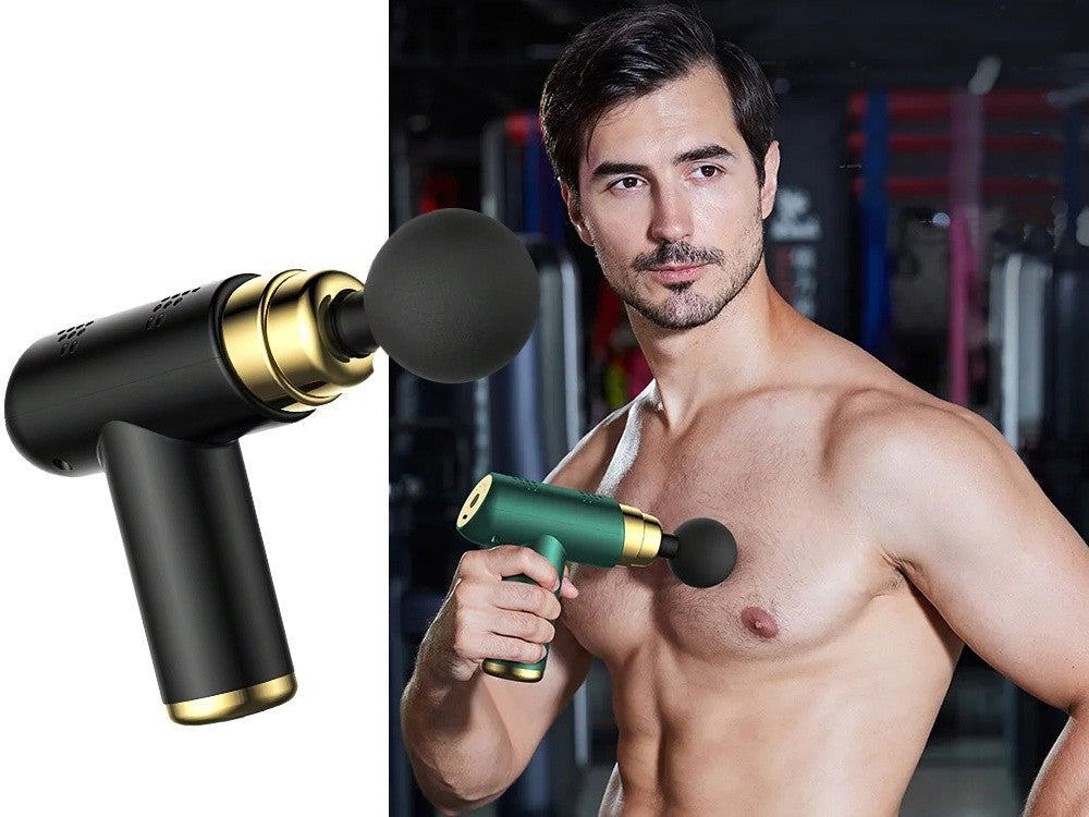 Mini Massagepistole mit 6 Stufen – Elektrisches Muskel Massagegerät USB-C