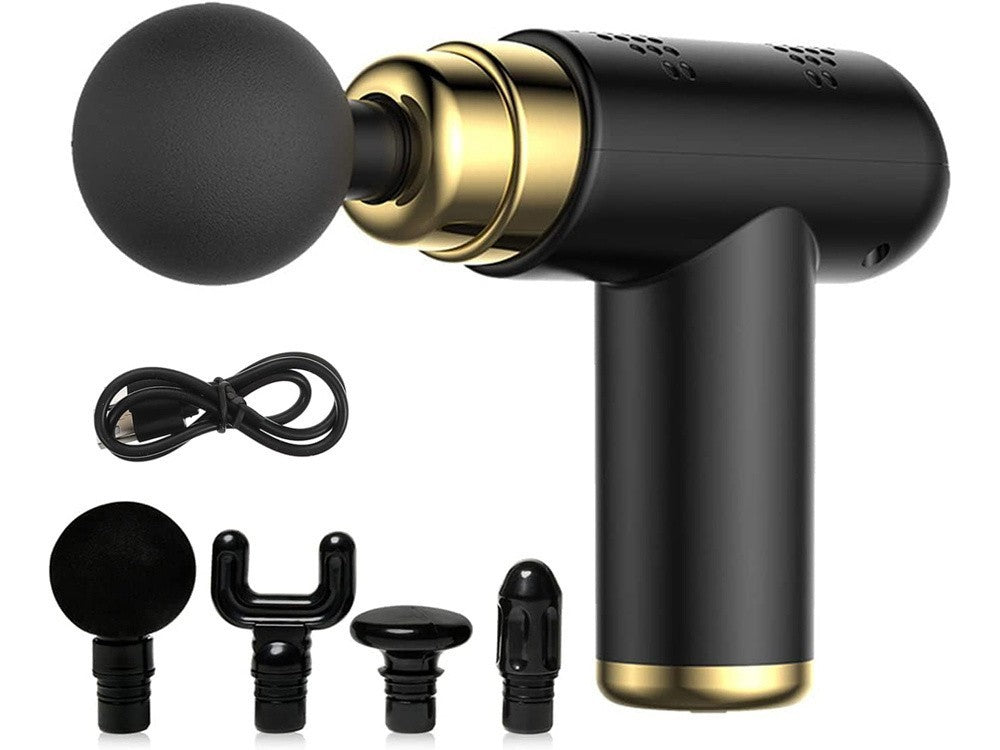 Mini Massagepistole mit 6 Stufen – Elektrisches Muskel Massagegerät USB-C