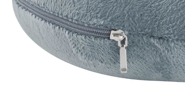 Reisekissen Nackenkissen Memory Foam – ergonomisches Reise Kissen Grau   8717344991452