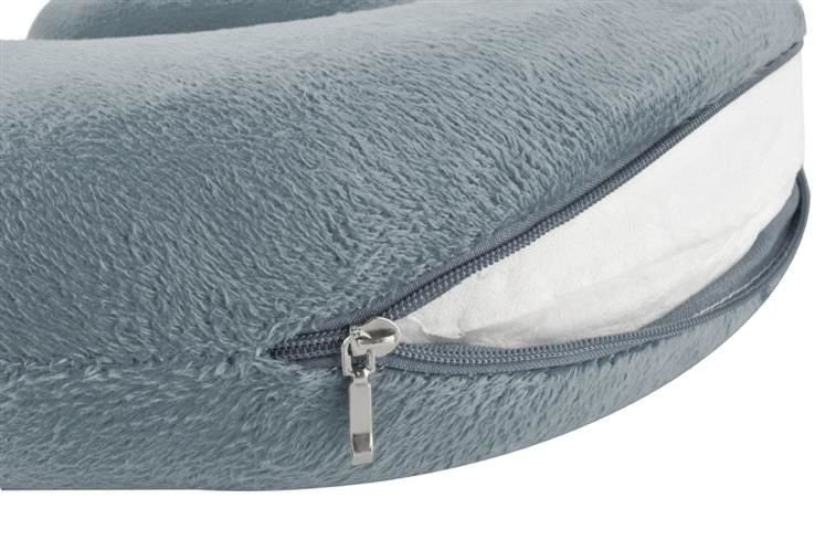 Reisekissen Nackenkissen Memory Foam – ergonomisches Reise Kissen Grau   8717344991452