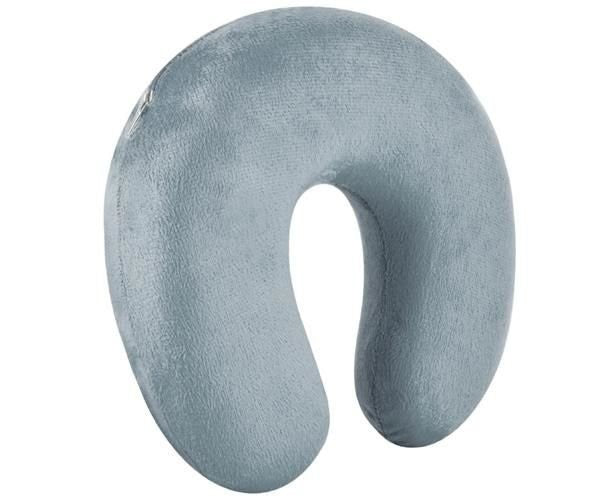 Reisekissen Nackenkissen Memory Foam – ergonomisches Reise Kissen Grau   8717344991452