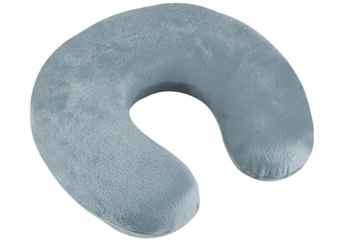 Reisekissen Nackenkissen Memory Foam – ergonomisches Reise Kissen Grau   8717344991452