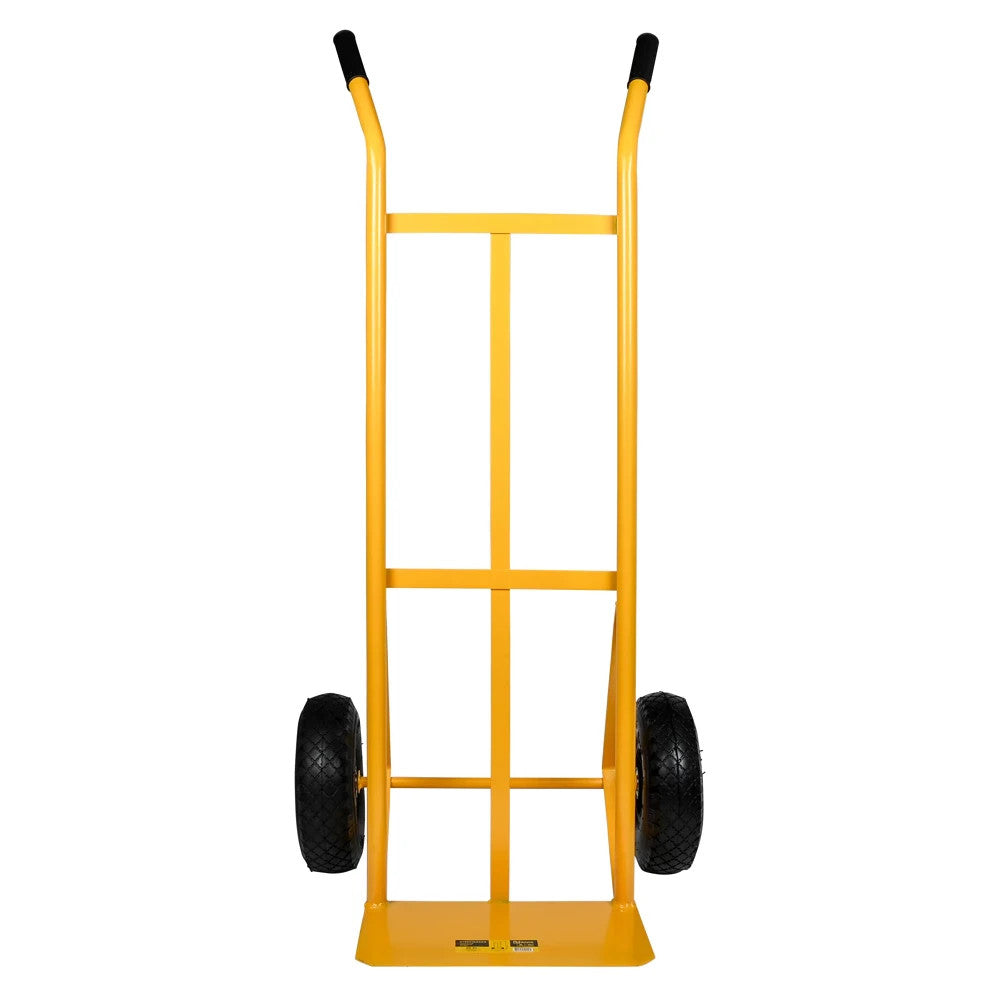 Sackkarre 180kg Stahl Transportkarre Handkarre Luftreifen Gelb