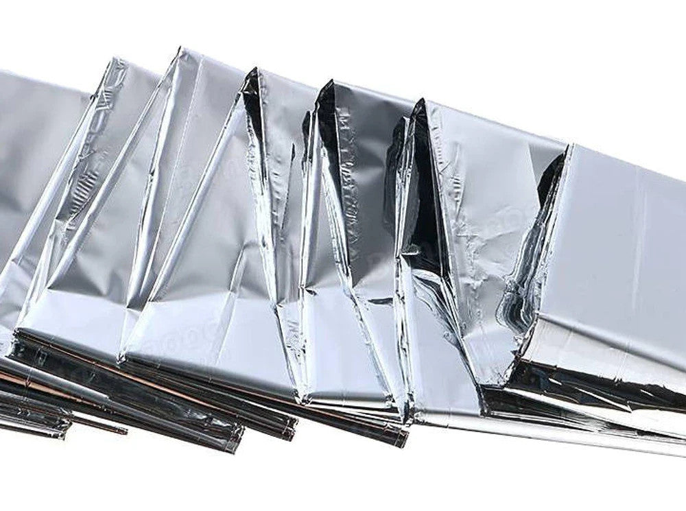Rettungsdecke 160x210 cm – Thermodecke Notfall Outdoor Erste Hilfe