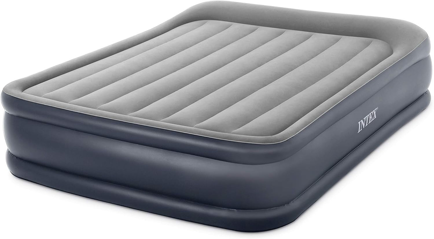 Intex Queen Luftbett 152x203x42cm FiberTech mit Pumpe Gästebett