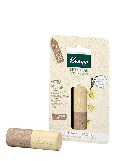 Kneipp Lippenbalsam Vanille Pflege Cupuaçu Öl Feuchtigkeit Lippenpflege