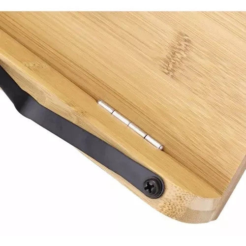 Buchständer Bambus verstellbar Tablet Laptop Halter klappbar