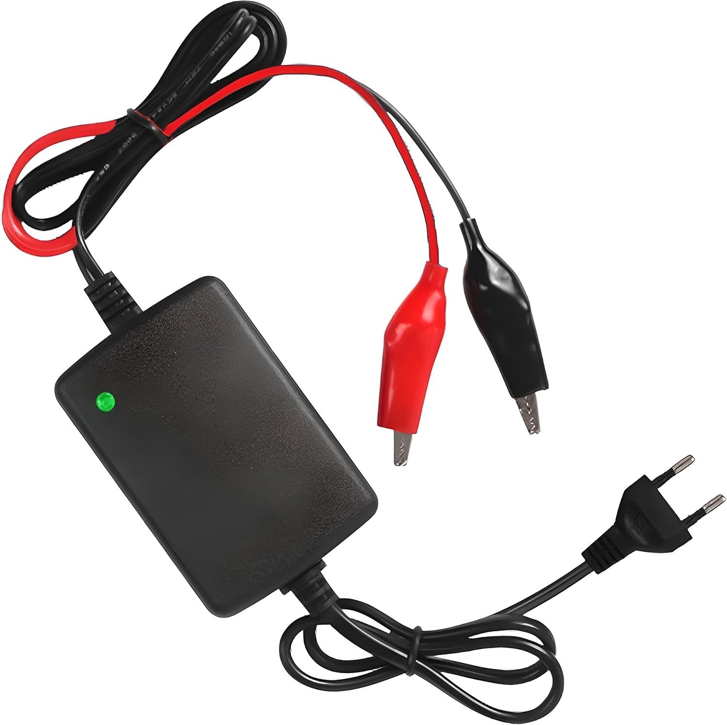Batterieladegerät 12V 1.5A Gel Batterie KFZ Autobatterieladegerät für Oldtimer, Motorrad, Roller,