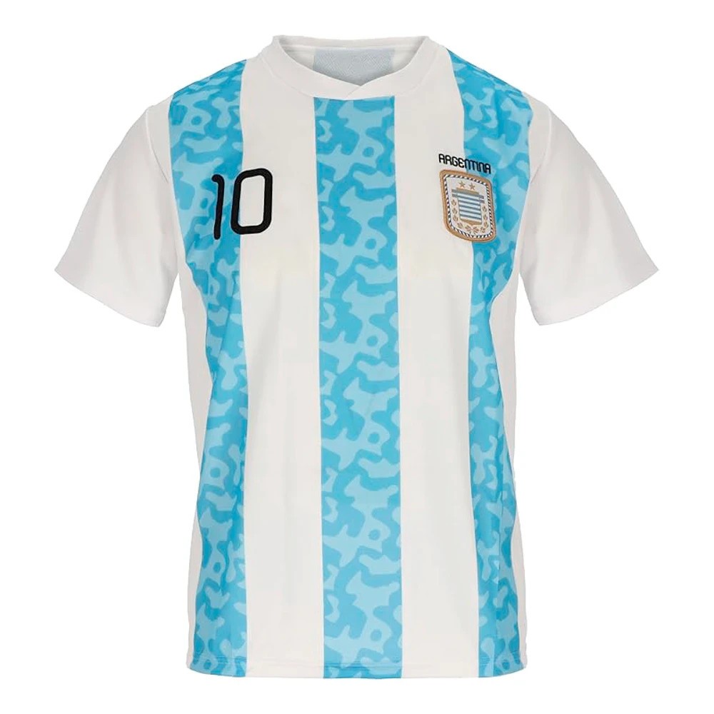 Argentinien Fan T Shirt Kinder Erwachsene WM EM Fußball Trikot