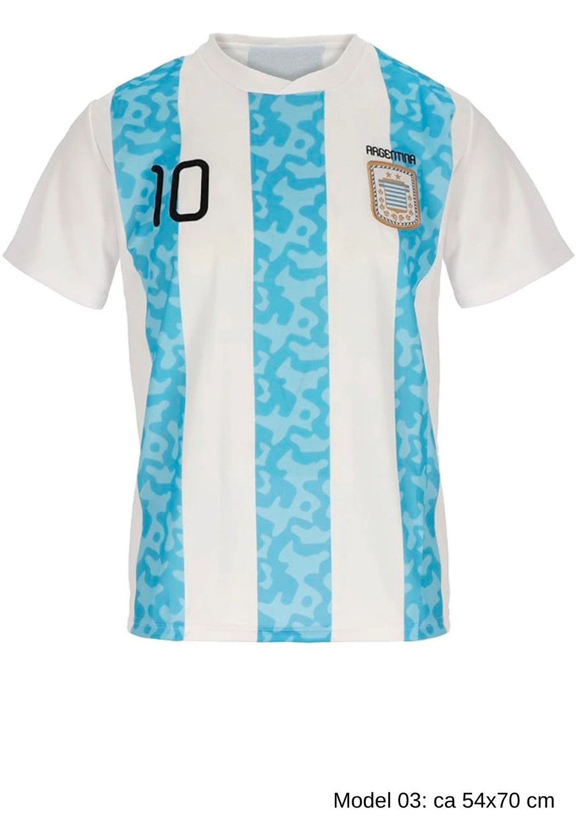 Argentinien Fan T Shirt Kinder Erwachsene WM EM Fußball Trikot