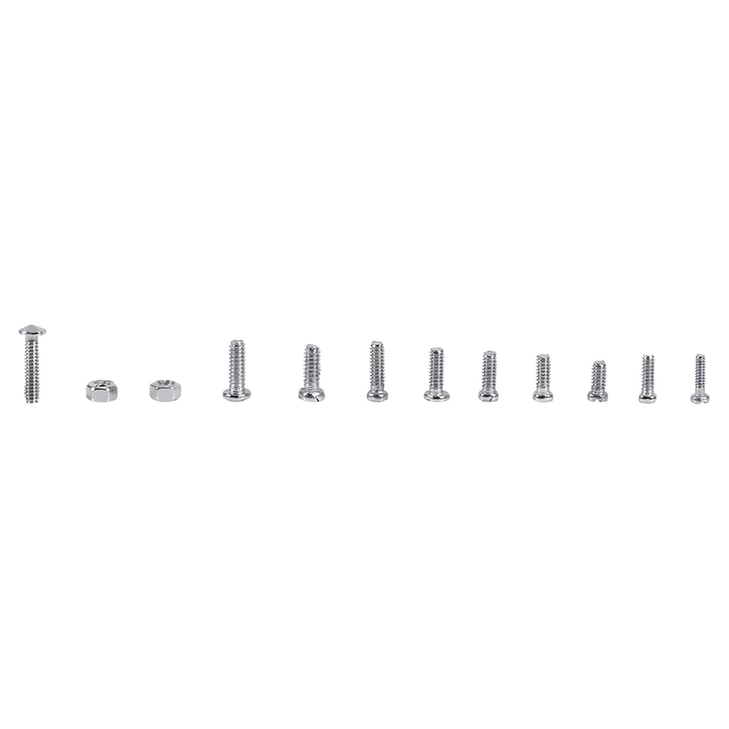 600x Mini Schrauben Set Edelstahl Muttern Uhr Brille Elektronik M1-M1.6