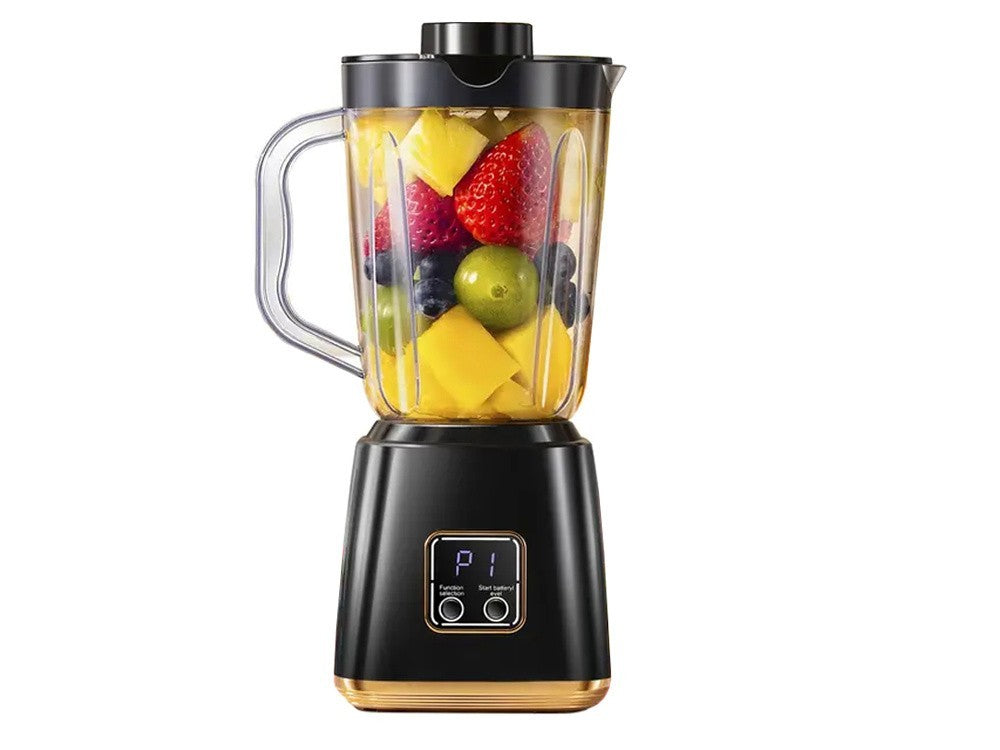 USB Smoothie Mixer Tragbar Mixer Becher Shaker 600ml Kabellos Schwarz