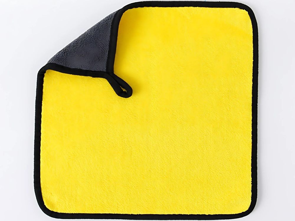 Mikrofasertücher 3er Set 30x30cm Reinigungstücher für Auto Fenster Haushalt