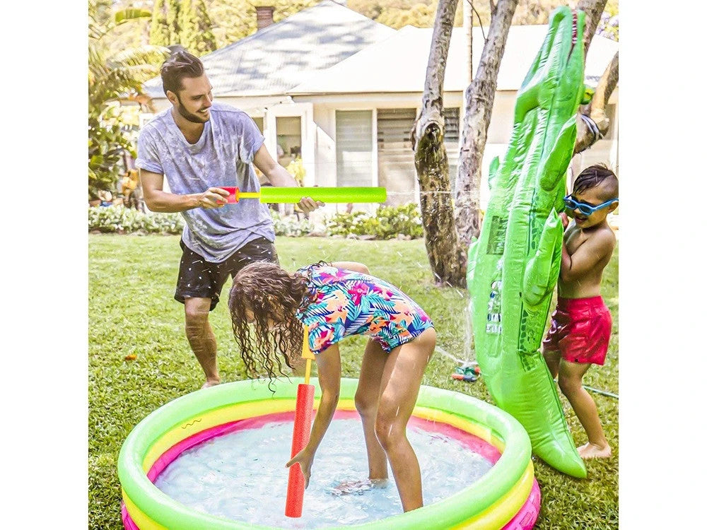Schaum Wasserpistole 44cm Wasserpumpe Wasserspielzeug Pool Strand Kinder