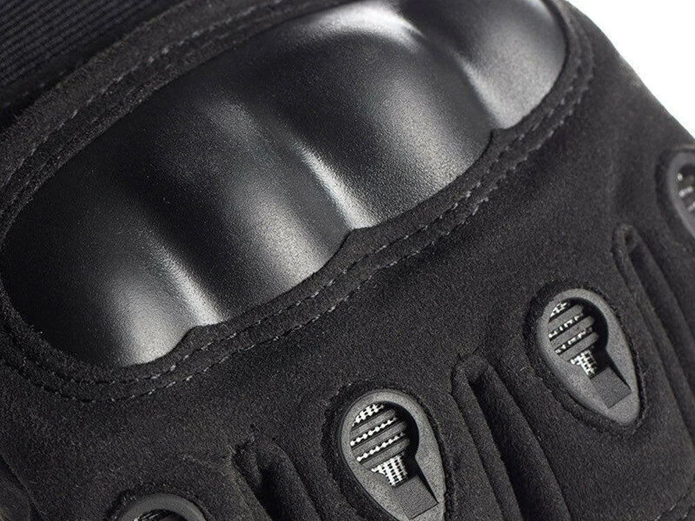 Taktische Handschuhe XL Militärhandschuhe Knöchelschutz Outdoor Schwarz