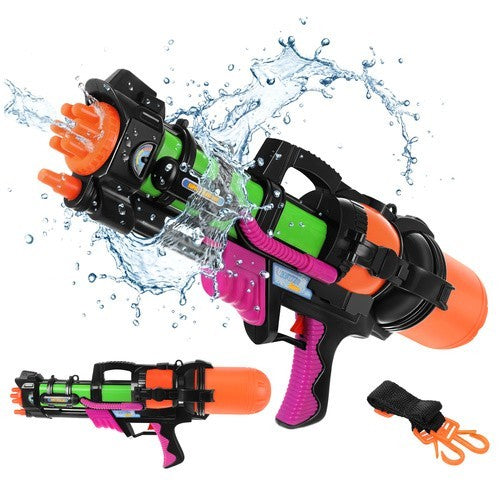 XXL Wasserpistole 60 cm mit 1,25L Tank – Wassergewehr für Kinder Sommer Wasserspaß