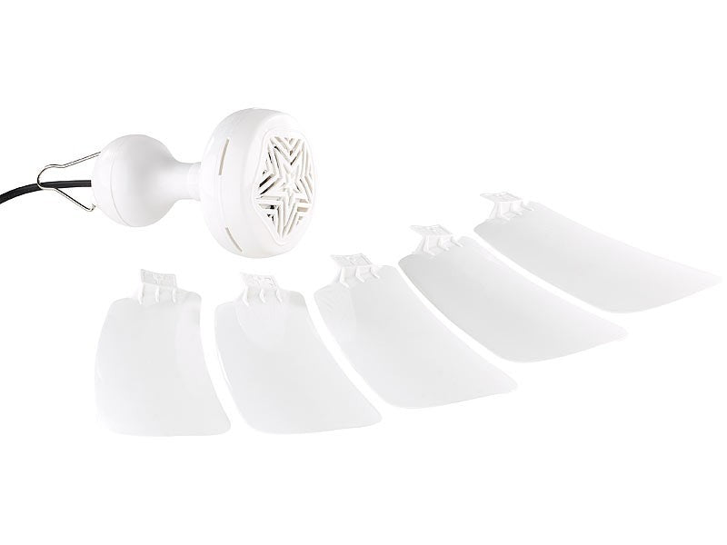 Sichler Deckenventilator Camping Ventilator 41cm Leise 230V zum Hängen