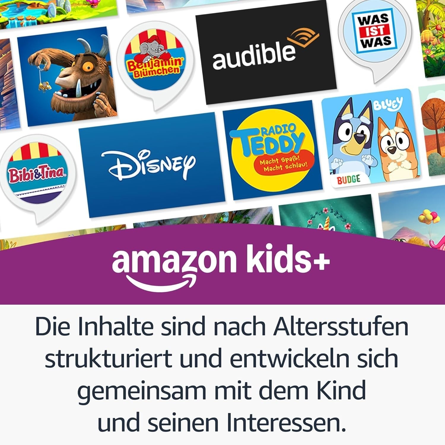Amazon Echo Dot Kids 5.Gen Alexa Smart Speaker WLAN Bluetooth Sternenstaub