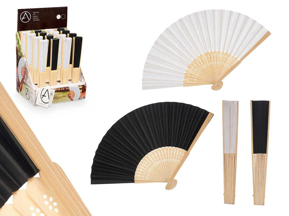 Bambus Handfächer Papierfächer Sommerfächer Fächer Hochzeit Party Deko