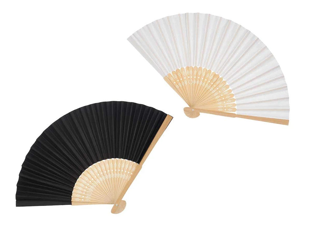 Bambus Handfächer Papierfächer Sommerfächer Fächer Hochzeit Party Deko