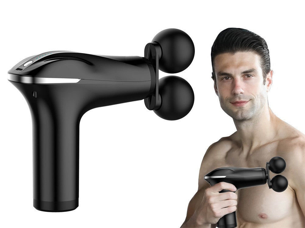 Massage Gun Massagepistole,für Rücken Nacken und Schulter,leises elektrisches