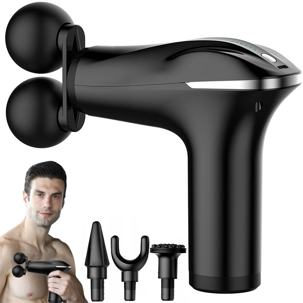Massage Gun Massagepistole,für Rücken Nacken und Schulter,leises elektrisches