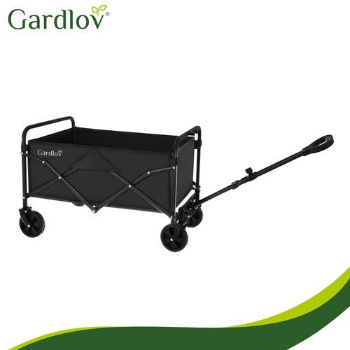 Bollerwagen Faltbar 90L 100kg Gartenwagen Transportwagen Handwagen Camping