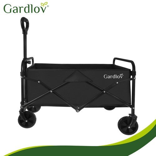 Bollerwagen Faltbar 90L 100kg Gartenwagen Transportwagen Handwagen Camping