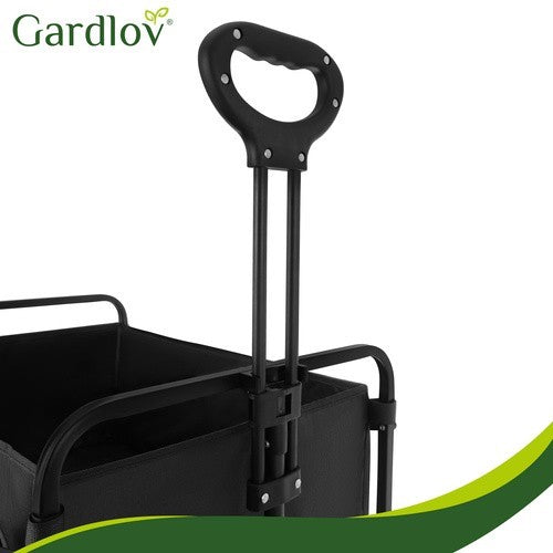 Bollerwagen Faltbar 90L 100kg Gartenwagen Transportwagen Handwagen Camping