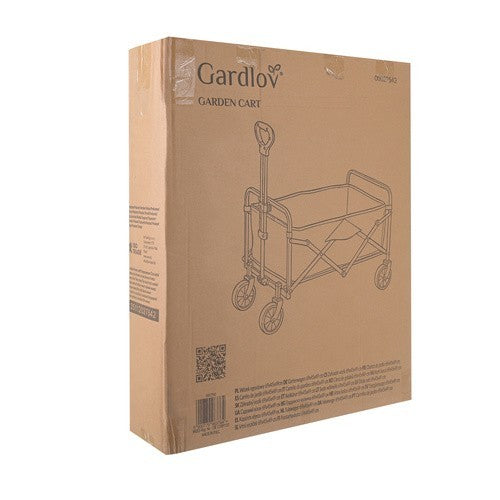 Bollerwagen Faltbar 90L 100kg Gartenwagen Transportwagen Handwagen Camping