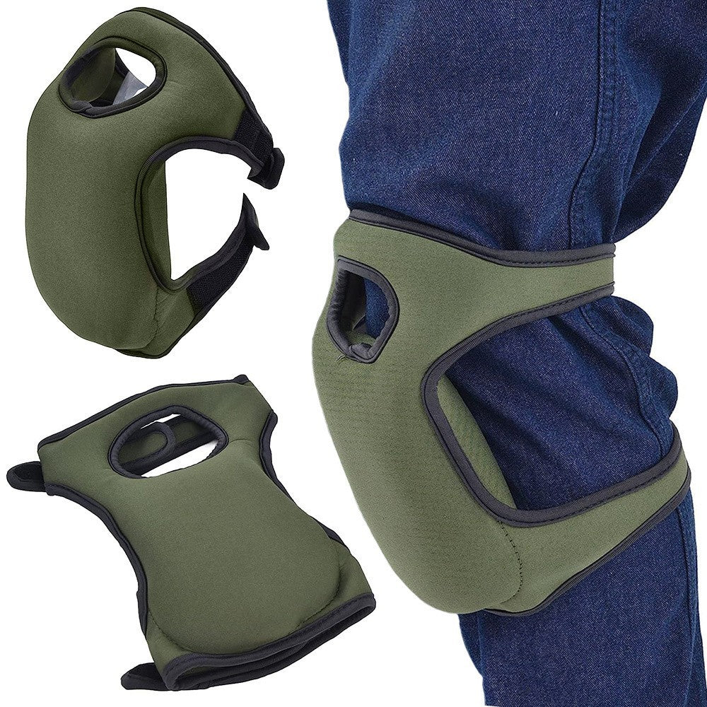 2x Knieschützer Knieschoner Knie Polster Knieschutz für Gartenarbeit Kneepads