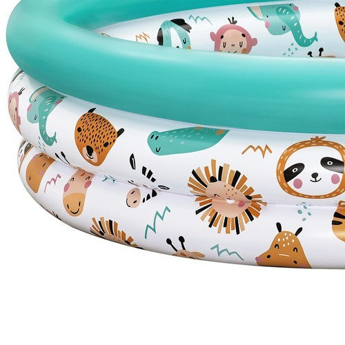Bestway Kinderpool Planschbecken 102x25cm Aufblasbar Gartenpool Rund 101L