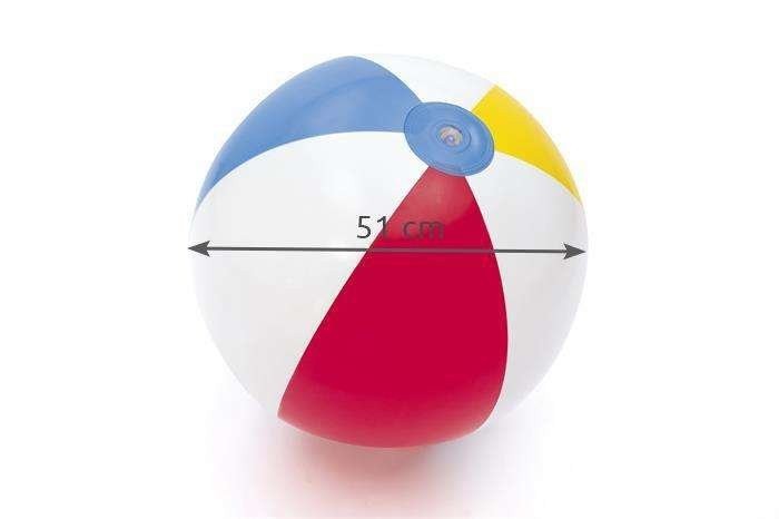 Bestway Wasserball 51cm Aufblasbar Strandball Poolball Beachball Bunt