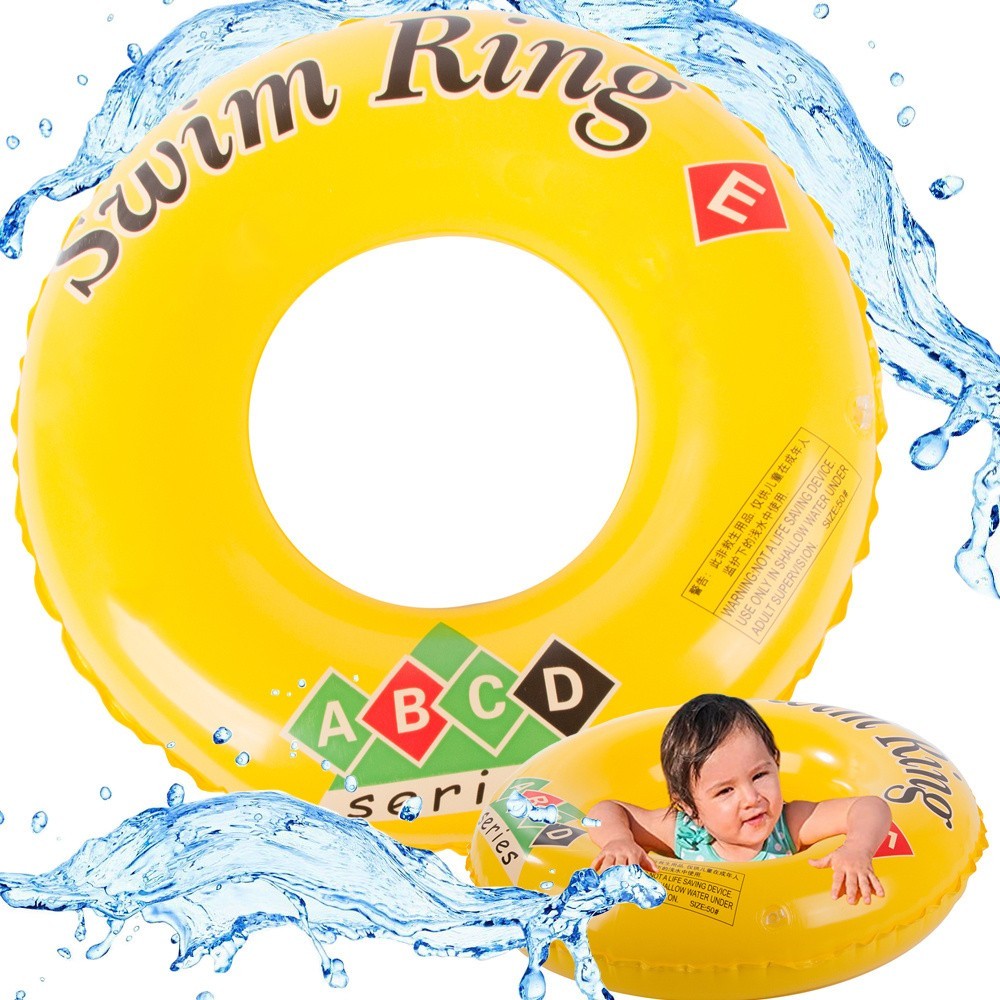 Schwimmring Kinder Aufblasbar 45cm Baby Pool Schwimmhilfe 3-6 Jahre