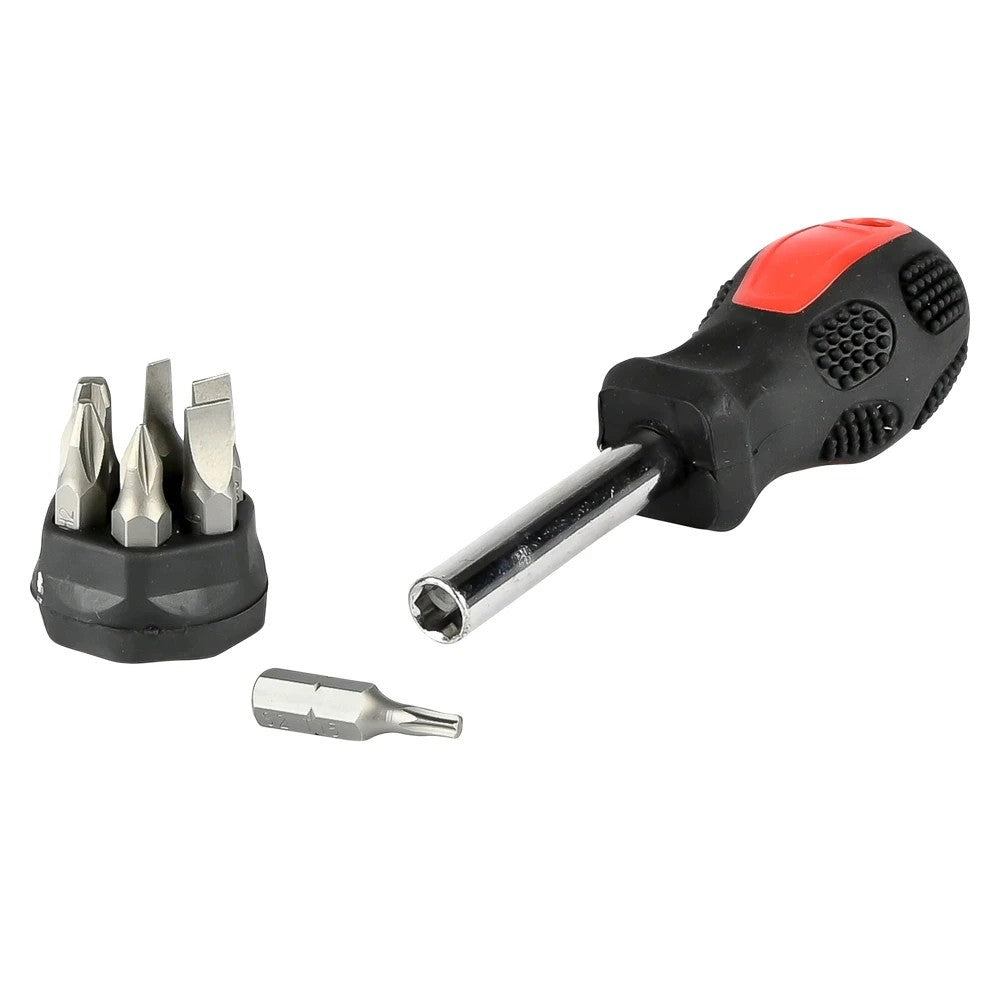 Stubby Schraubendreher Bit Set 7-teilig Kurz Schraubendreher Bit Halter