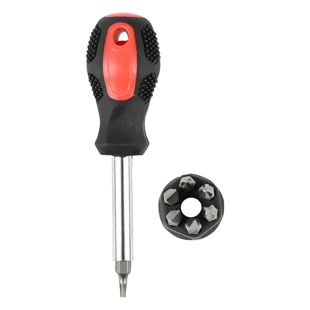 Stubby Schraubendreher Bit Set 7-teilig Kurz Schraubendreher Bit Halter