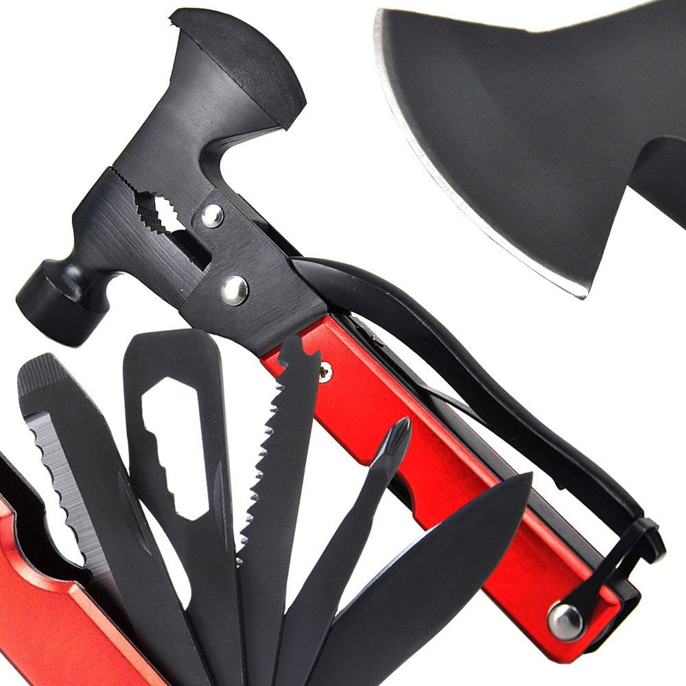 Camping multi-tool combination tool multi-tool outdoor survival kit axe 