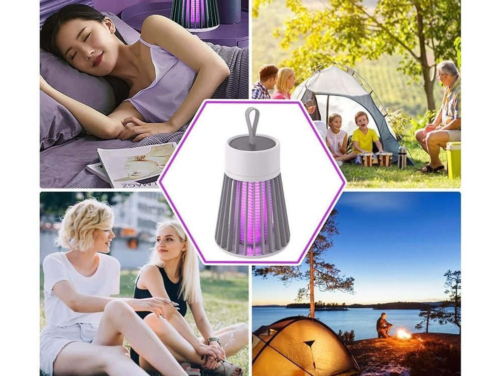 UV Insektenlampe Elektrische Insektenfalle Mückenlampe Fliegenfalle USB 3W