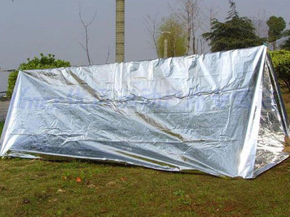 Rettungsdecke 160x210cm Thermodecke Notfalldecke Outdoor Erste Hilfe