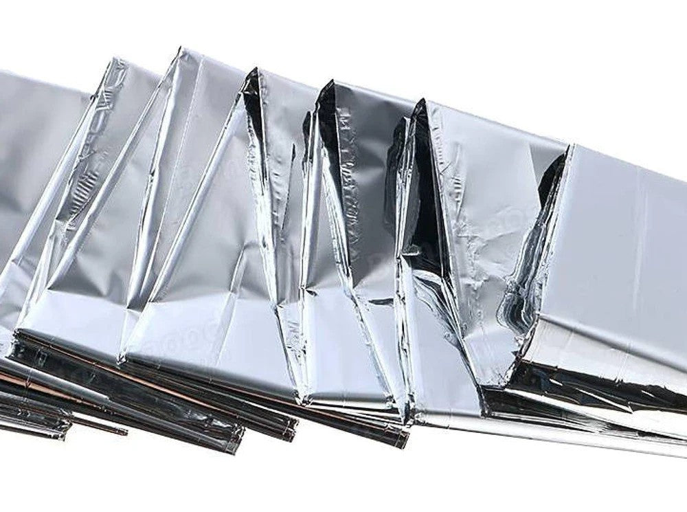 Rettungsdecke 160x210cm Thermodecke Notfalldecke Outdoor Erste Hilfe