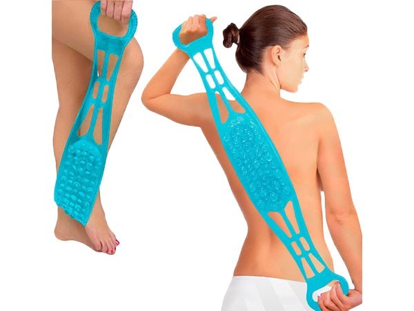 Rückenbürste Duschbürste Massagebürste Körperbürste Fußbürste Badewanne 85cm
