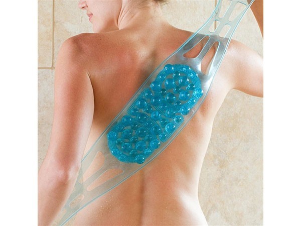 Rückenbürste Duschbürste Massagebürste Körperbürste Fußbürste Badewanne 85cm
