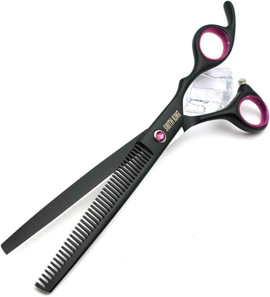 Professionelles Hunde-Scheren-Set 7" Edelstahl für Fellpflege & Styling