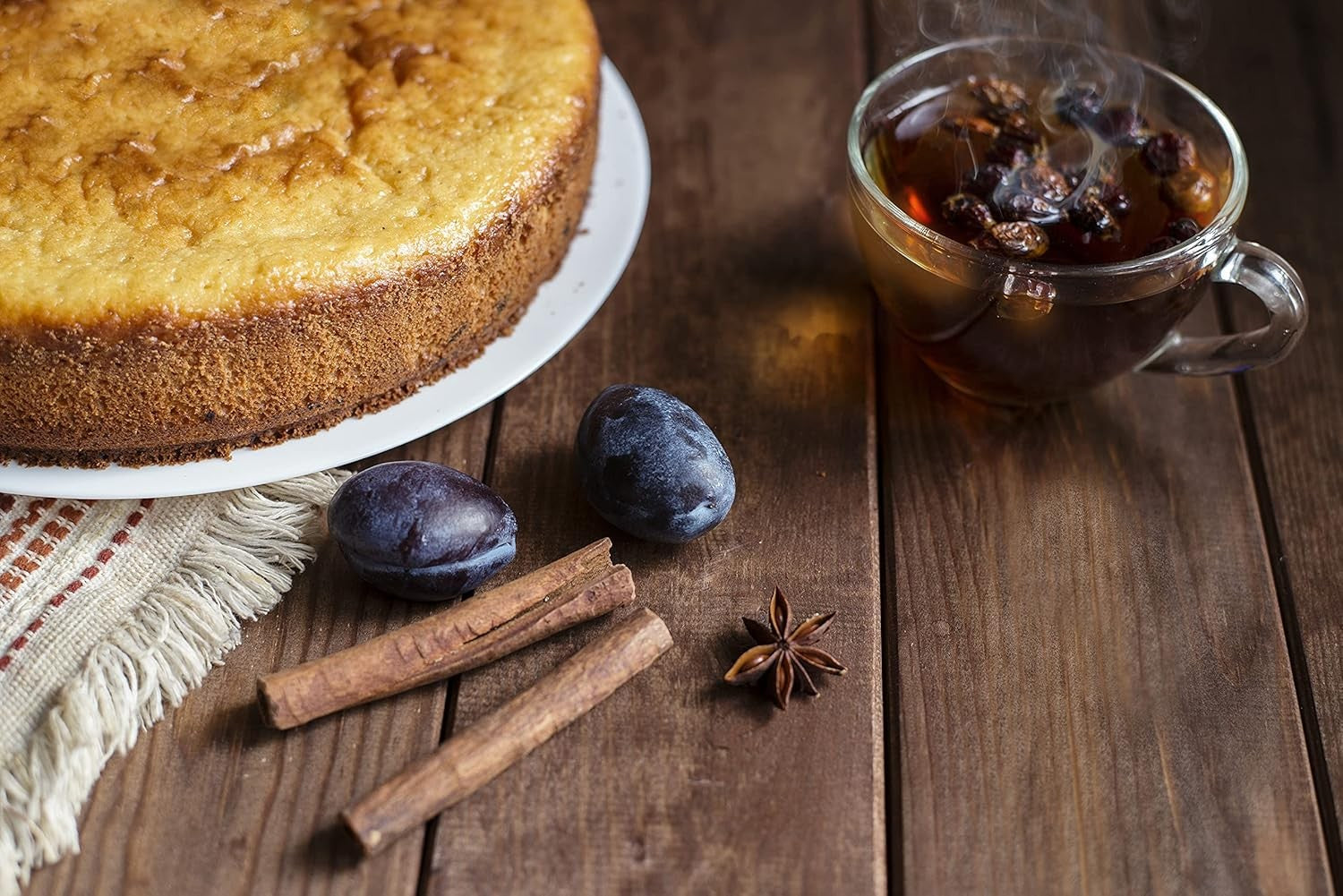 Meßmer Zimt Pflaume Tee – 20 Teebeutel Früchtetee vegan glutenfrei