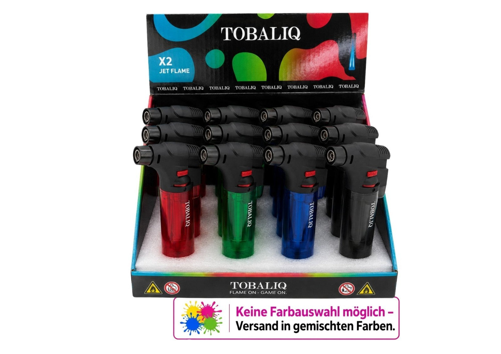 Sturmfeuerzeug Stabfeuerzeug - Feuerzeug  - Gasfeuerzeug - Kaminfeuerzeug