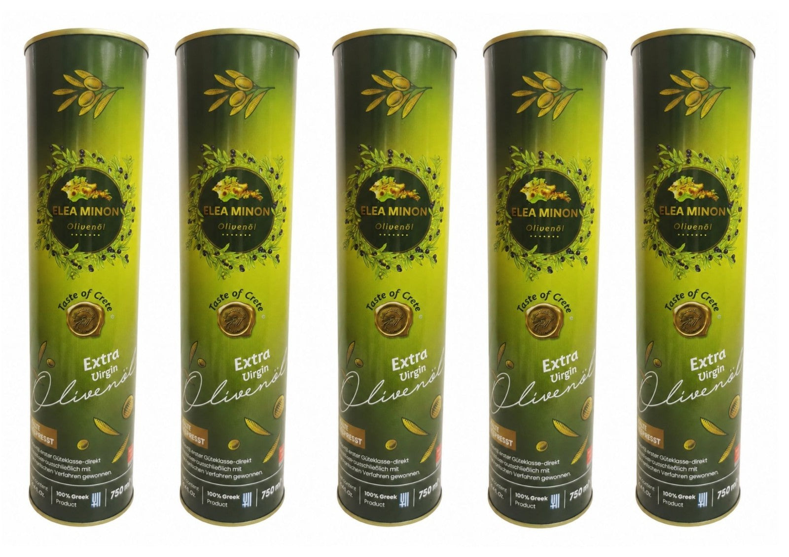 Elea Minon Extra Natives Olivenöl  0,75L  Kaltgepresst aus Kreta, Griechisches
